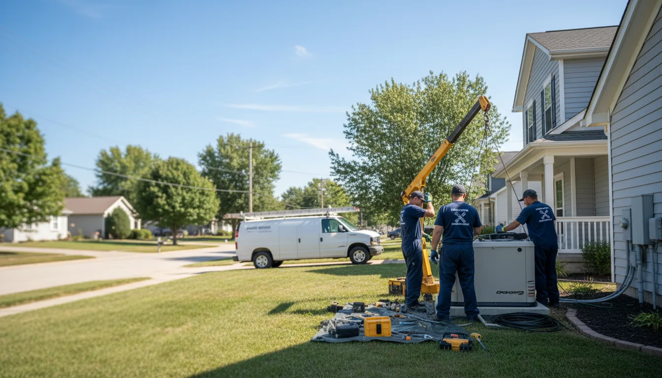 Generator Installation in Baldwin City, KS near me